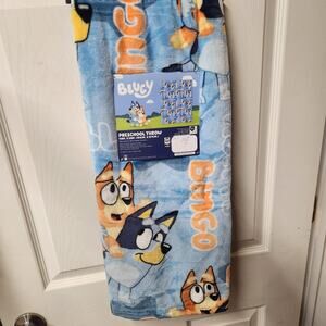 Bluey and Bingo Preschool Throw Blanket  - NEW WITH TAGS